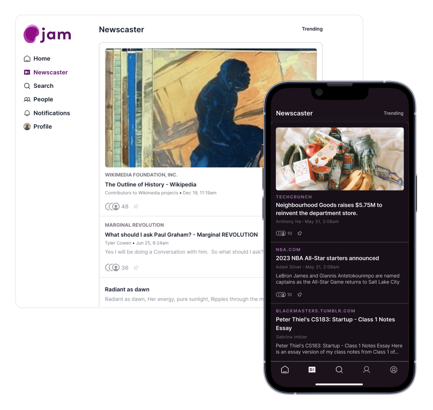 Jam Curated News - True Sparrow