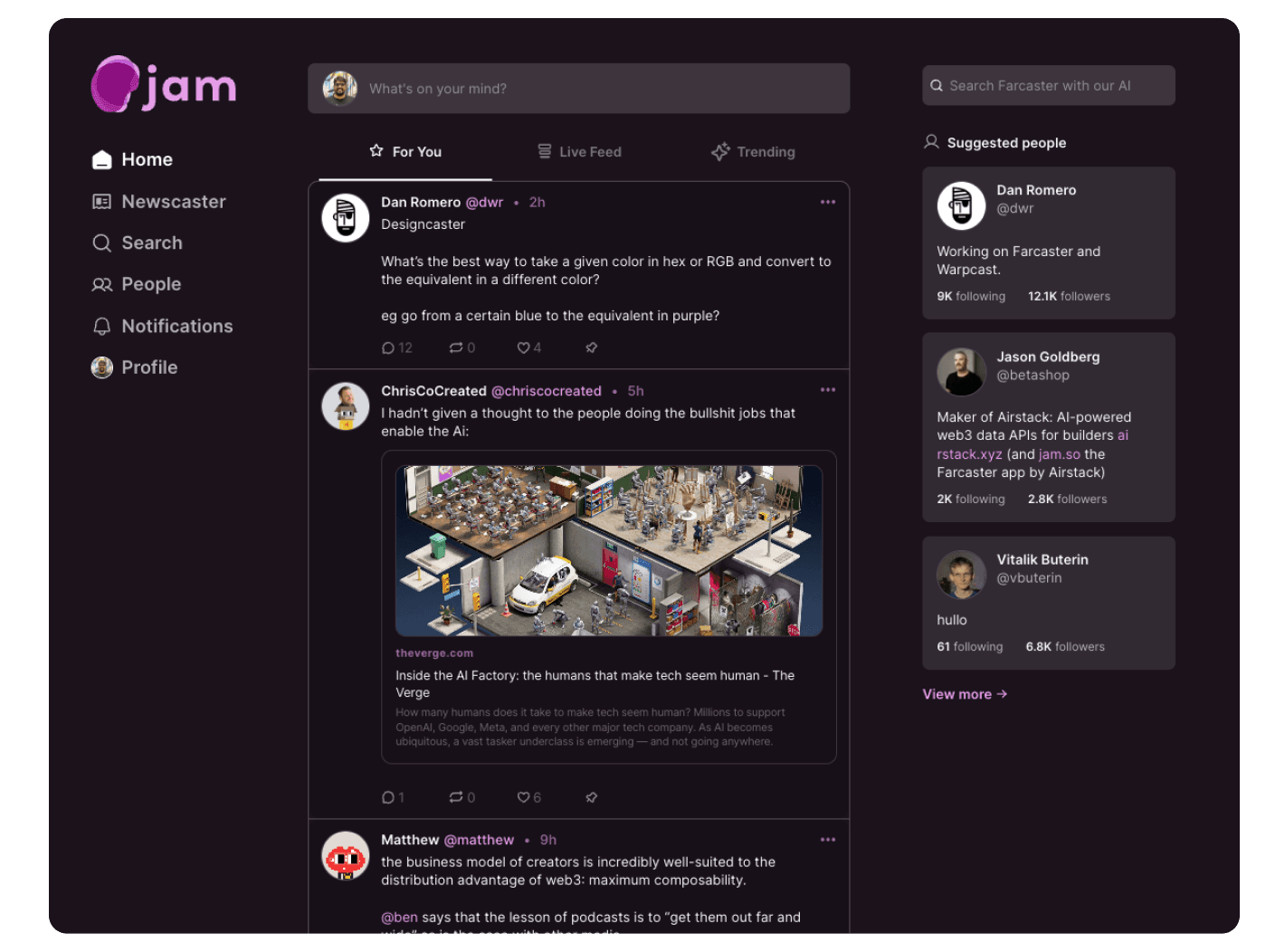 Jam Integrating - True Sparrow
