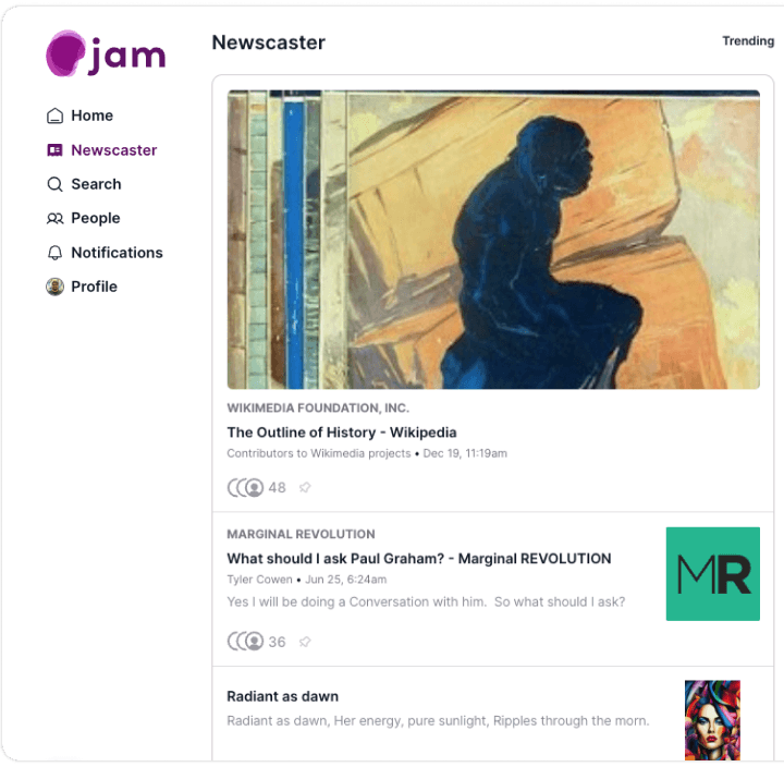 Jam Curated News - True Sparrow