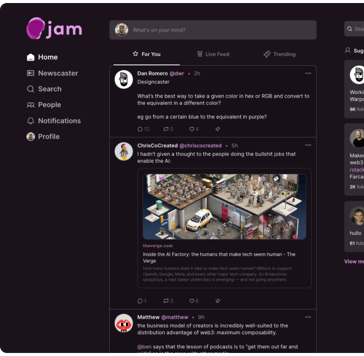 Jam Integrating - True Sparrow