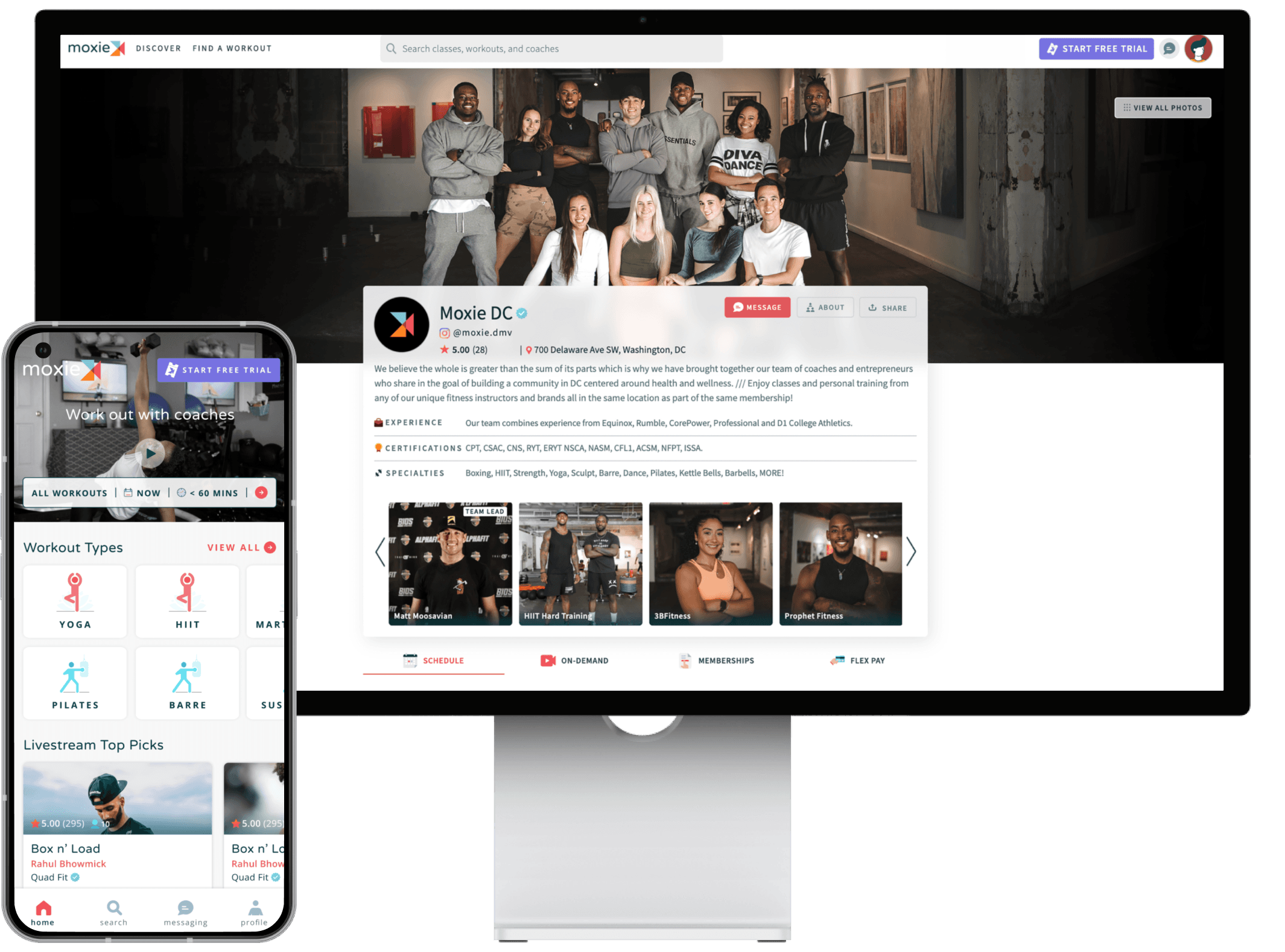 Moxie Web and Mobile - True Sparrow