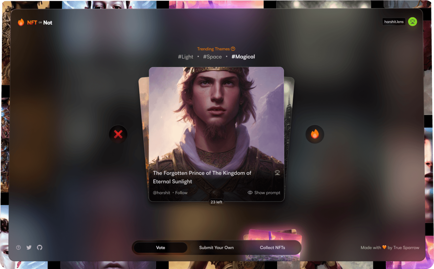 NFT or NOT - True Sparrow