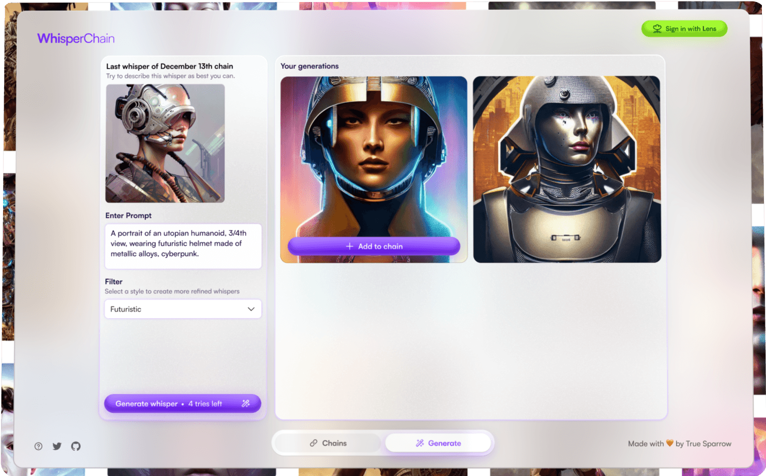 Whisper Chain - True Sparrow